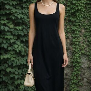 NARCISO RODRIGUEZ Black Tank Dress, 8